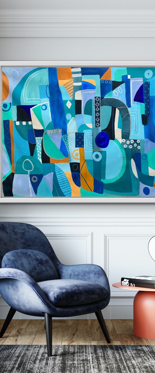 Puzzled XXXL by Rashna Hackett