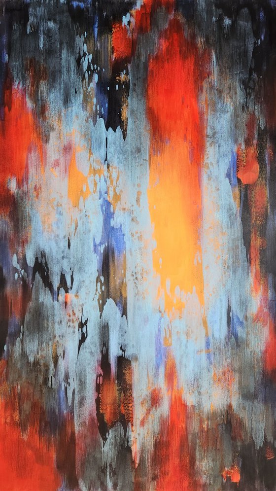 GLEAM I - Contemporary Abstract Painting