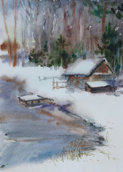 Winter fairy tale by Elena Sanina
