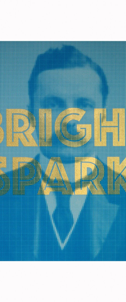 BRIGHT SPARK (Blue) by AAWatson