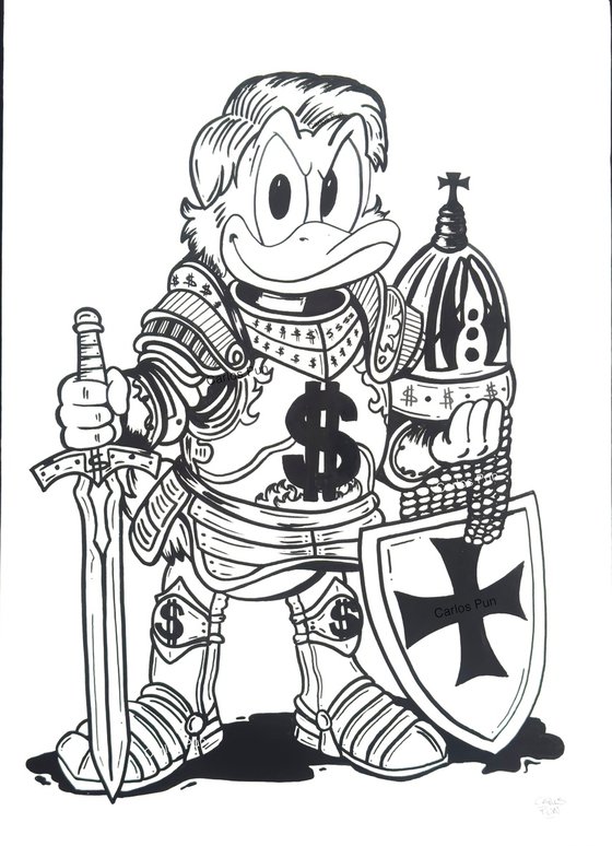 Ready for this new adventure - Scrooge Knight