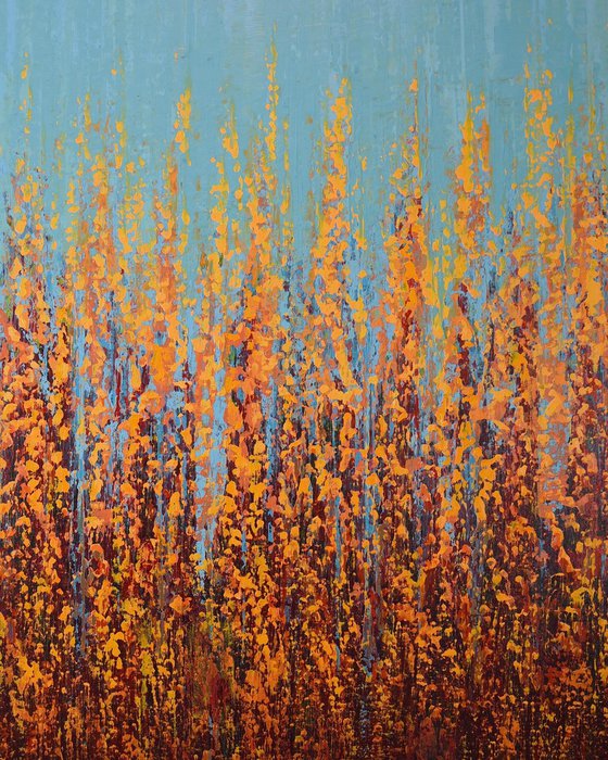 Autumn Trees - Color Field