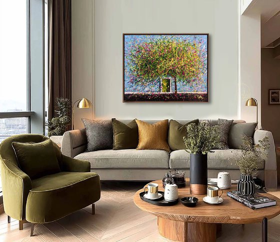 Tree of Spring - framed