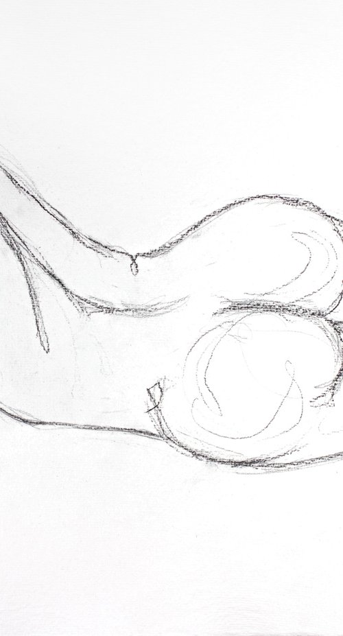 Figure Sketch No. 9 by Elizabeth Becker