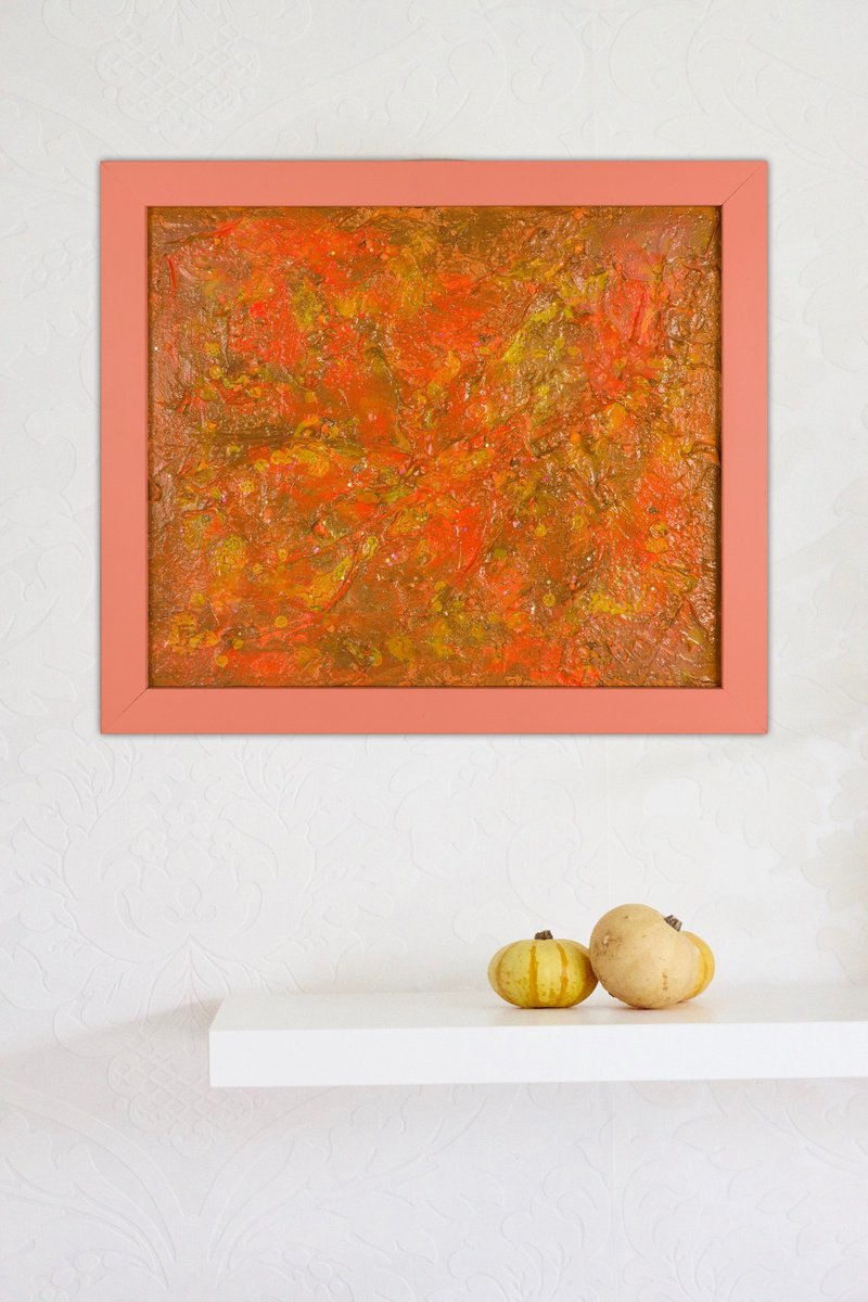 Orange Supernova : FRAMED by Pamela Rys