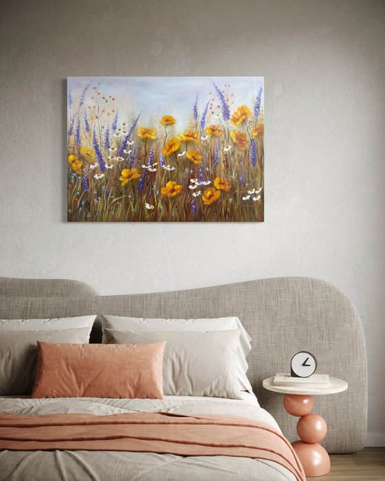 Golden Quiet - Floral Symphony colllection