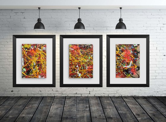 Paper Artmotion 02 - Triptych