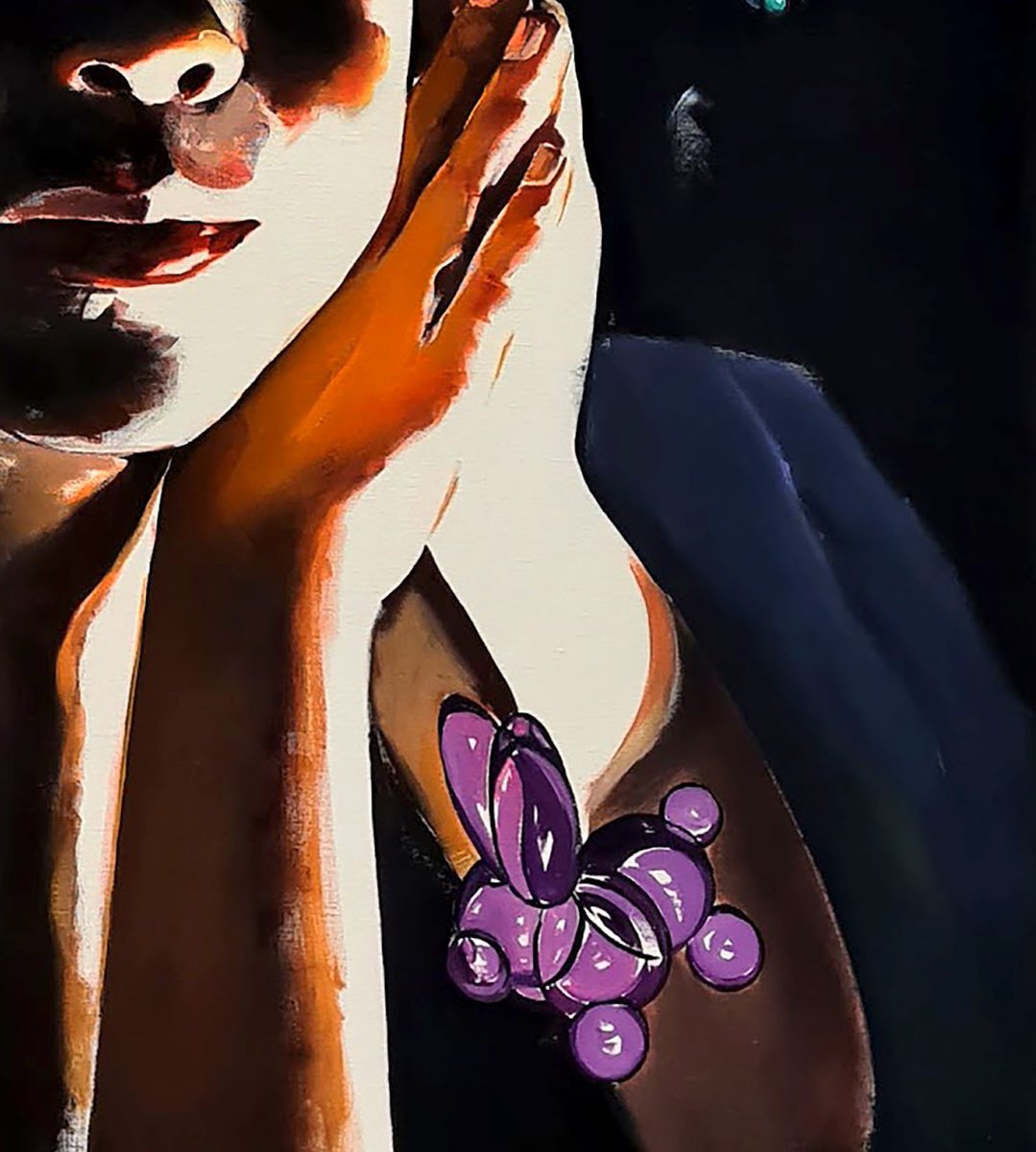 Urban And Pop Portrait Giclee Print By Igor Konovalov, 20 X 28, Dreamworld, Original Artwork