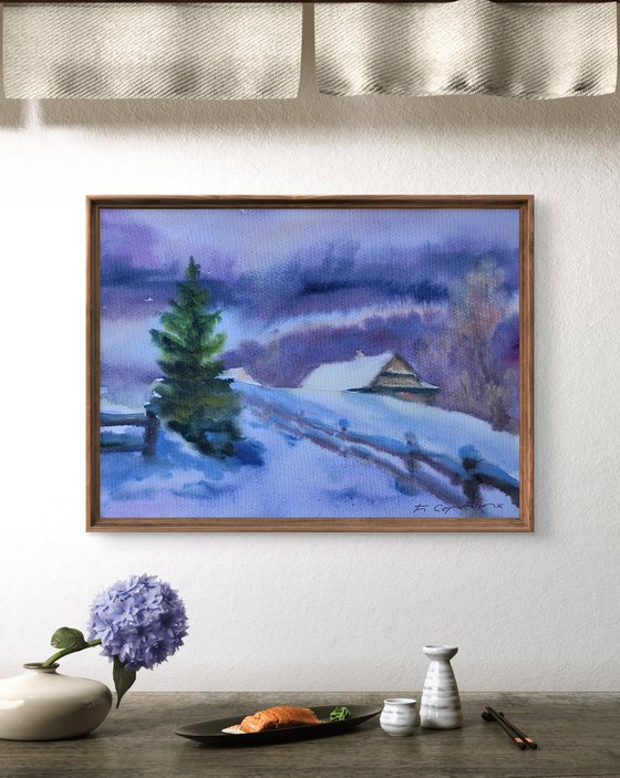 Silence of a snowy day