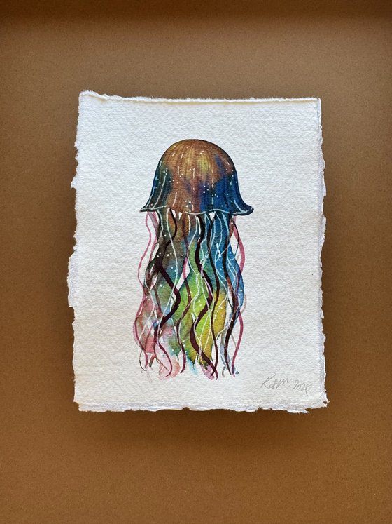 Original Watercolour Jellyfish