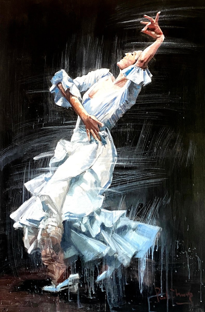 Dance Of The Soul By Paul Cheng, 24 X 36, Artwork For Sale On Artfinder