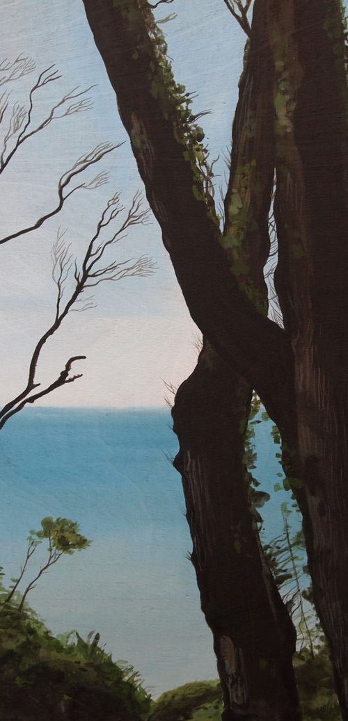 Gurnard Trees #5 by Kitty  Cooper