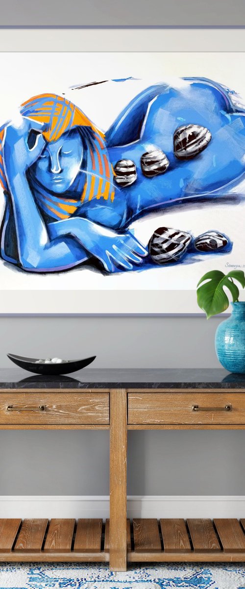 Rhythm of Waves and Stones by Evgen Semenyuk