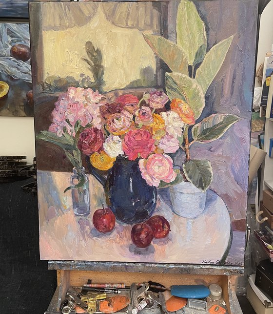 Still life consecrated by the sun