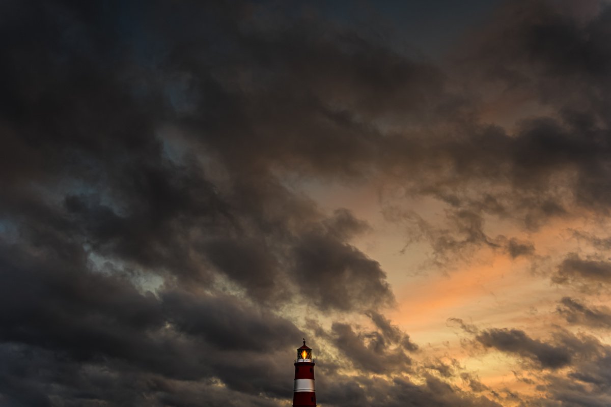 Happisburgh lighthouse by Lisa Plumb