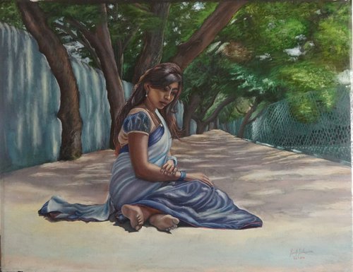 The girl in Anna Nagar Park by Ramya Sadasivam