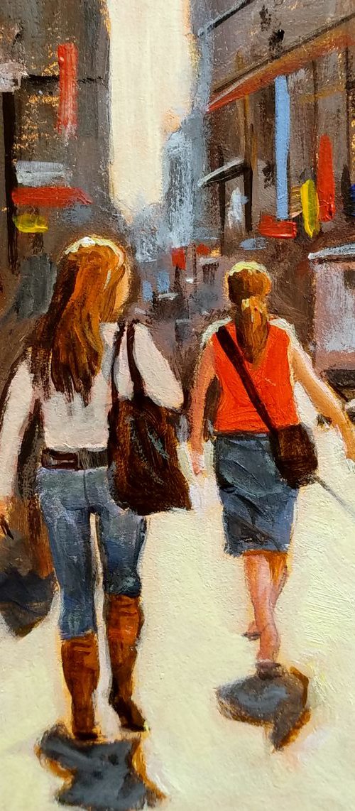 New York city walking2 by Vishalandra Dakur