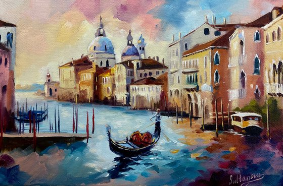 Pink melody of Venice