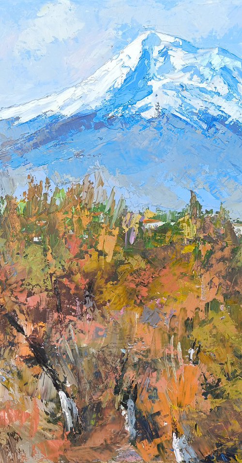 Autumn at the Foot of Ararat by Sergey Arustamyan