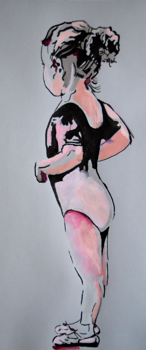 Ballerina 15 / 70 x 44 cm by Alexandra Djokic
