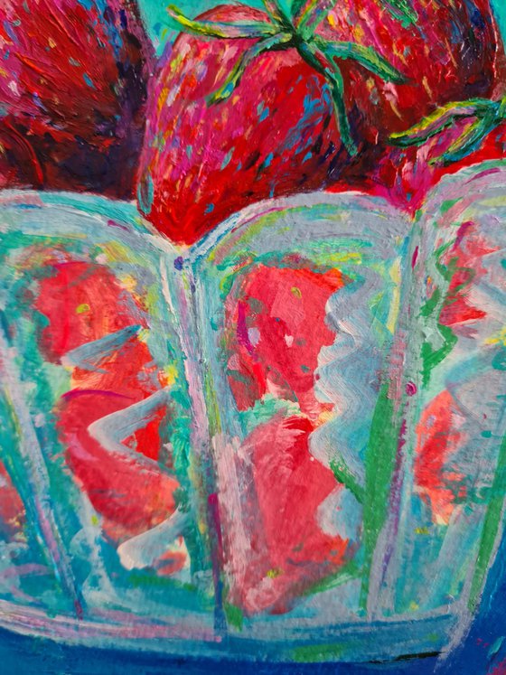 Bowl of Strawberries