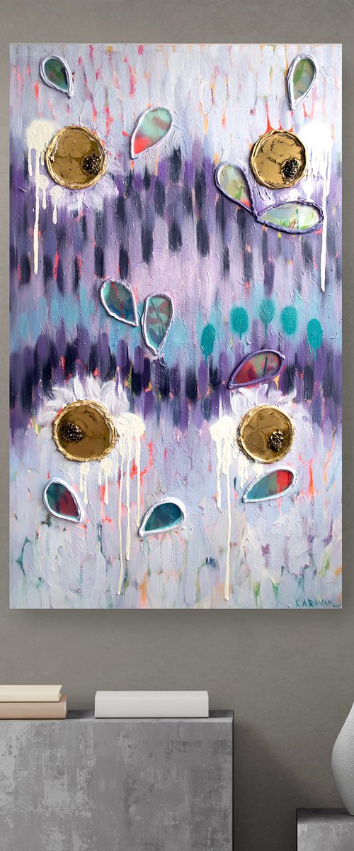 Purple joy by Nataliia Karavan