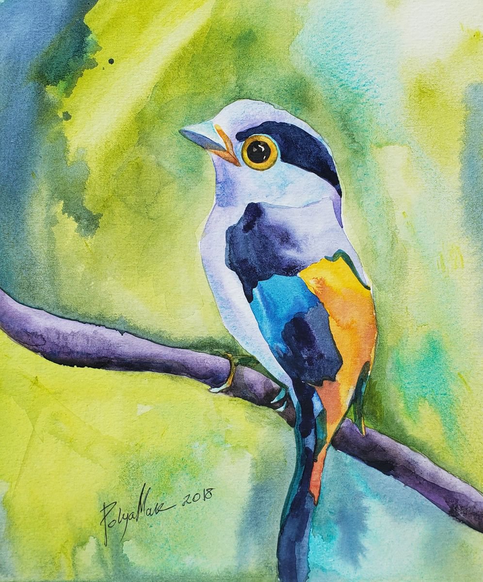 A bird of paradise by Polina Morgan