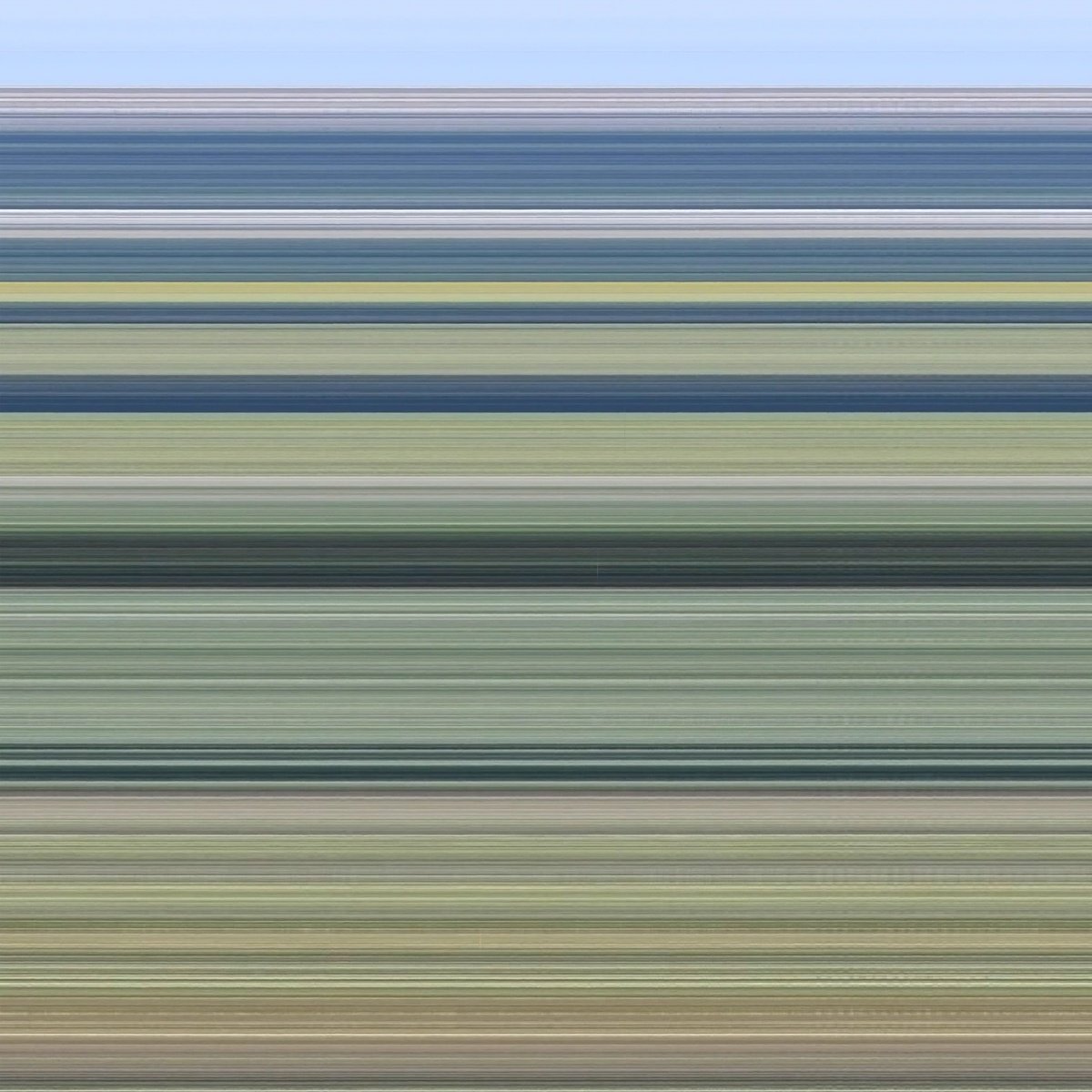 Photorealistic Abstract Giclee Print By Richard Jones & Chieko Jones, 18 X 18", I Was There Series - Force, Original Artwork