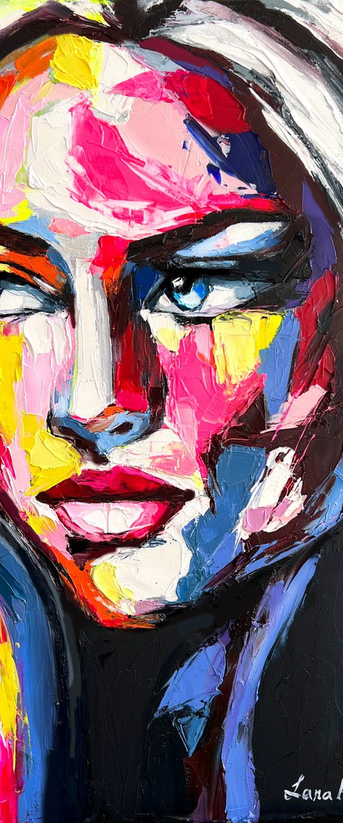 Thoughts by vivid paints by Lana Frey