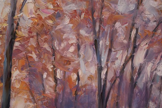 "Dawn in the Winter Forest"