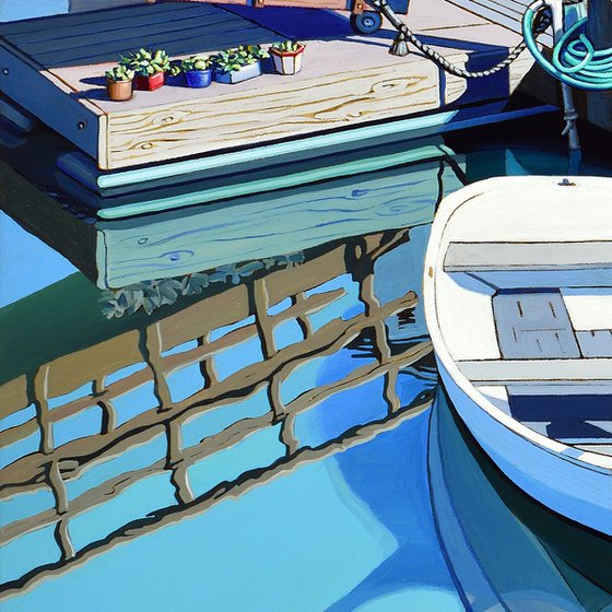 Two Boats At Sausalito Dock