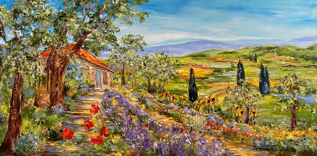 Sous le ciel de Provence by Diana Malivani