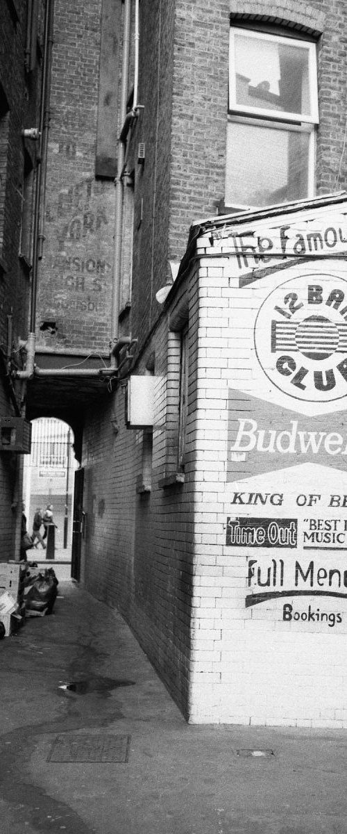 Tin Pan Alley, behind the 12 Bar Club, London by Paula Smith