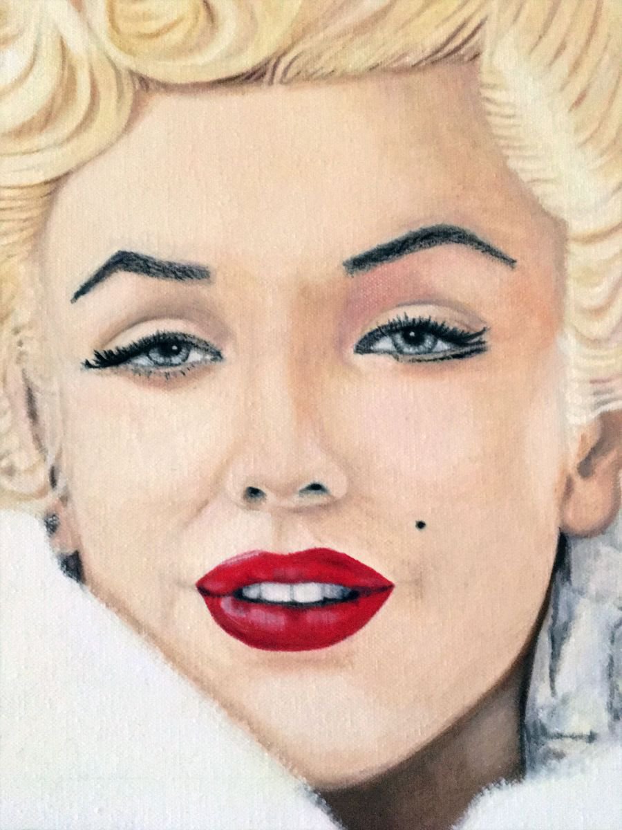 Marilyn in Fur by Jeffrey Allen Phillips - My JP Art