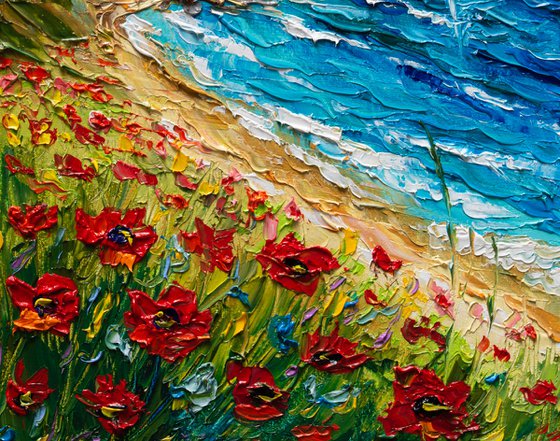 Where Poppies Meet the Waves