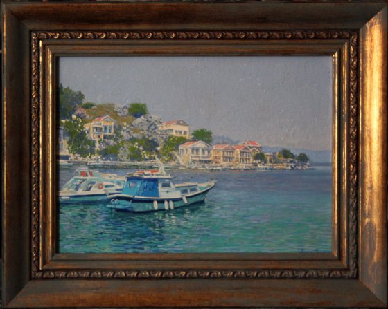 Symi port and harbor