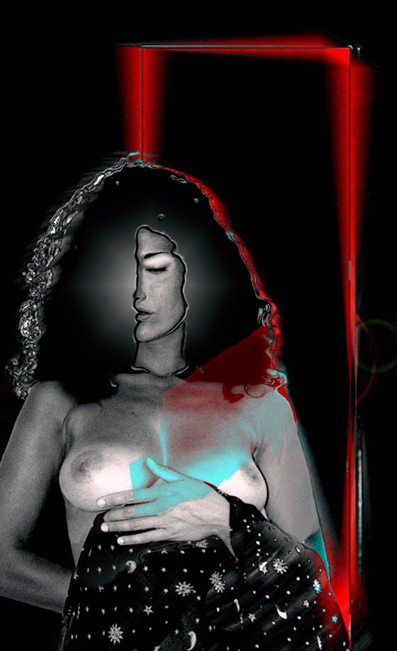 NUDE WITH RED LIGHT