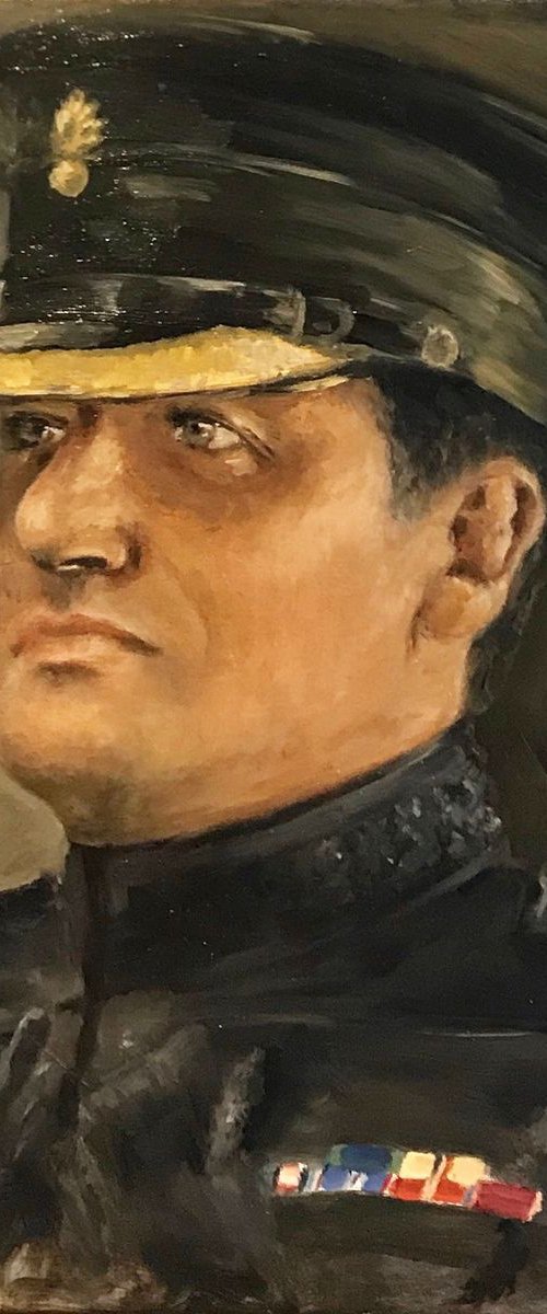 Military portrait example by Daisy Rogers