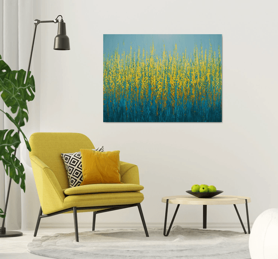 Turquoise Yellow Gold