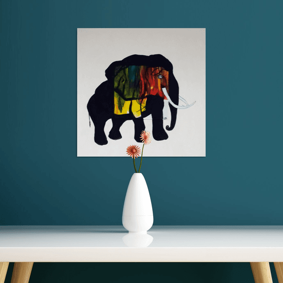 Abstract Elephant