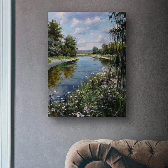 "The Quiet Flow of Summer"
