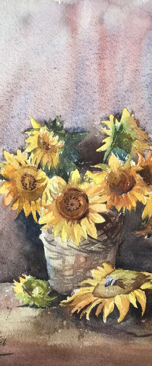 Sunflowers by Jing Chen