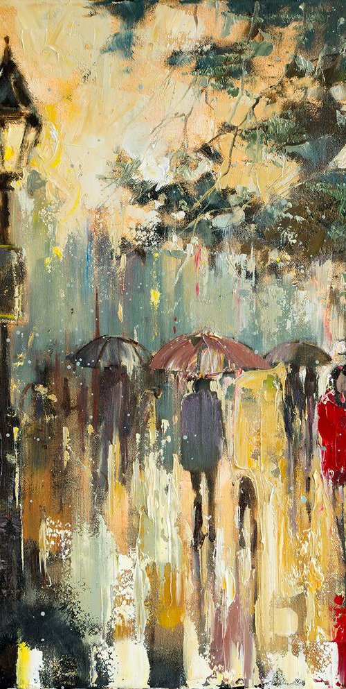 'Evening in Hyde Park' by Ewa Czarniecka