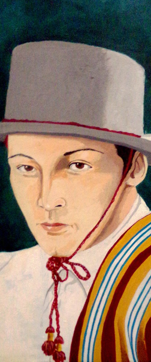 Rudolph Valentino by Andrew Sabori