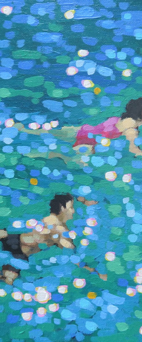 Swim study VI by Gordon Hunt