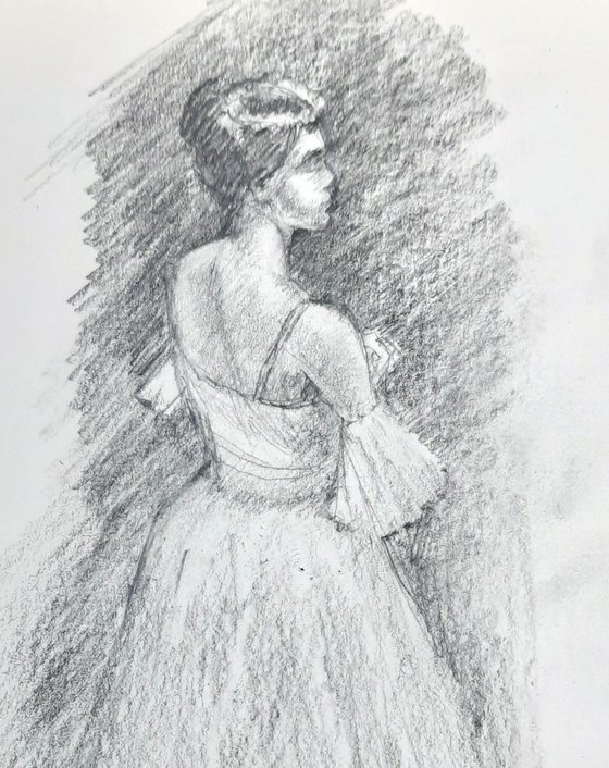 Set of two Ballerinas 4 and 7