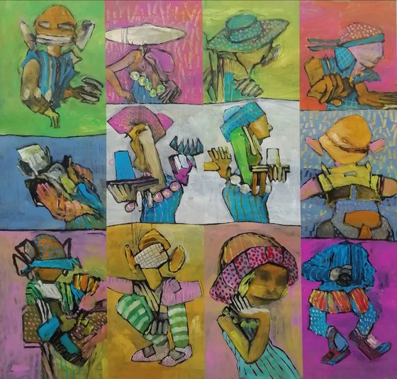 Abstract fragments 14