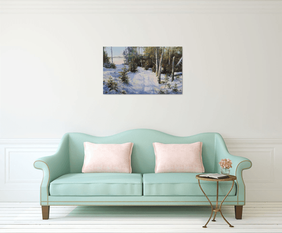 The path to the frozen lake