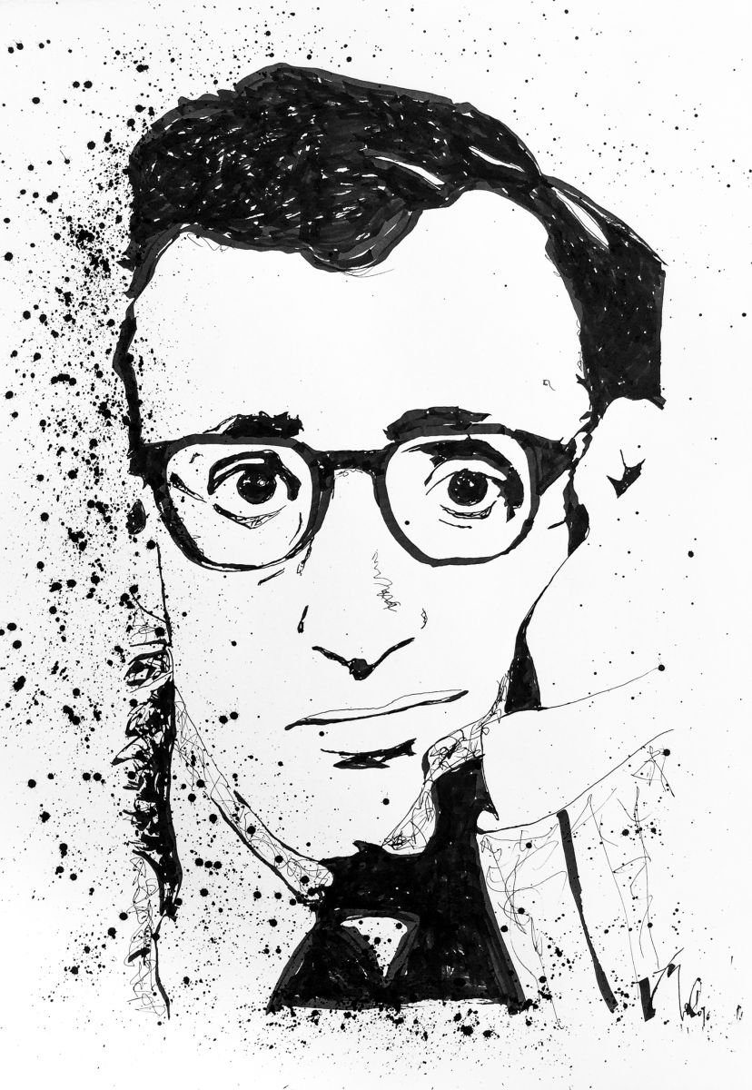 Woody Allen IV by Victor de Melo