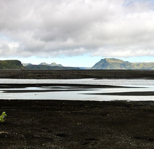 Myrdalssandur Plain - Iceland by Russ Witherington